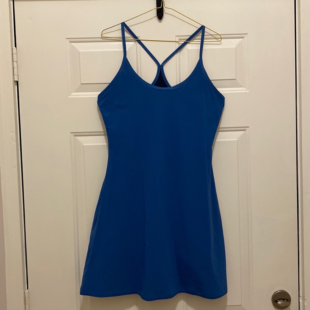 Outdoor Voices Size M Blue Exercise Dress